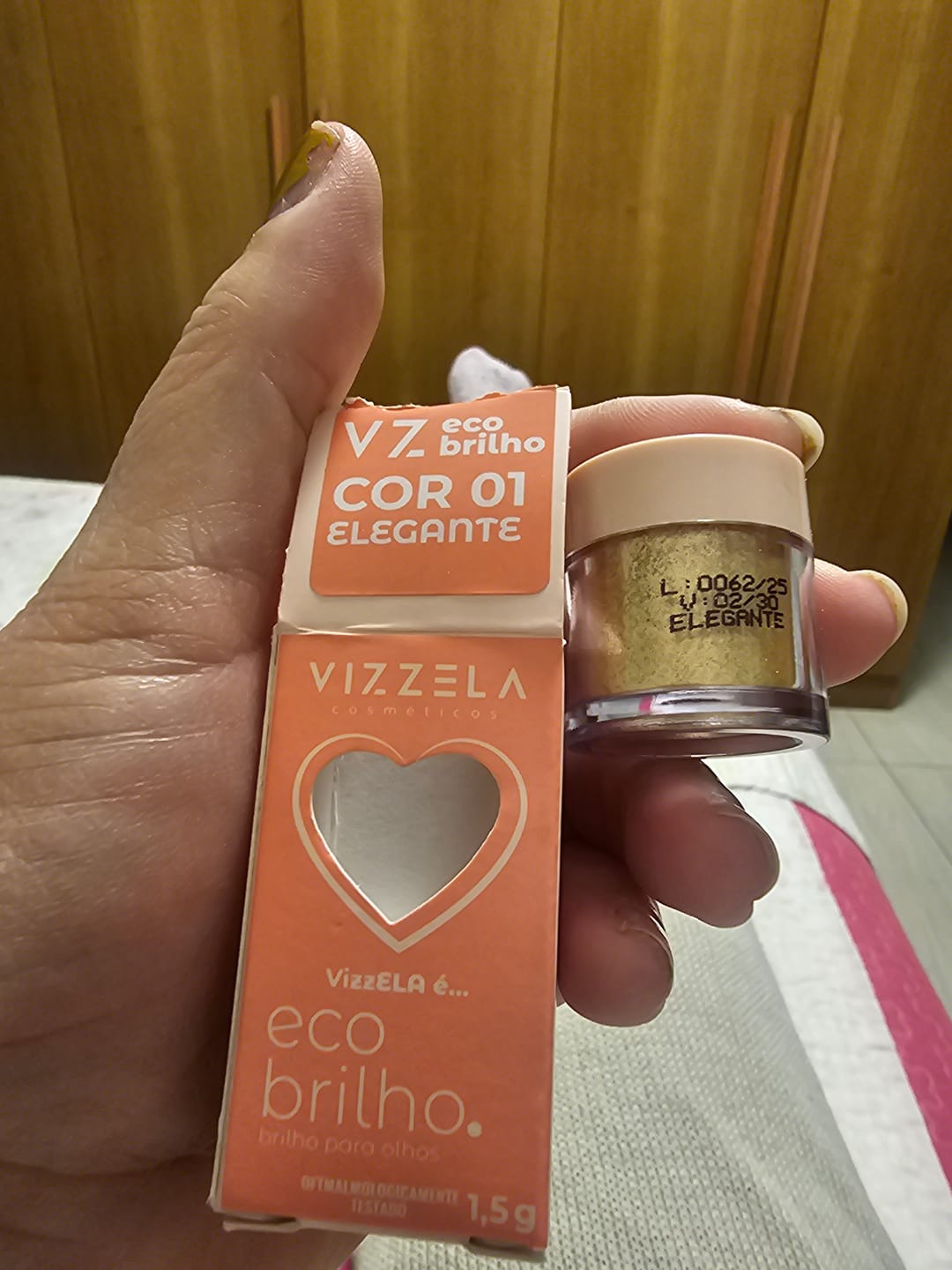 Customer photo review of Ecobrilho ela é