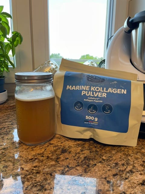 Customer photo review of Marine Kollagen Collagen Peptide - 500g