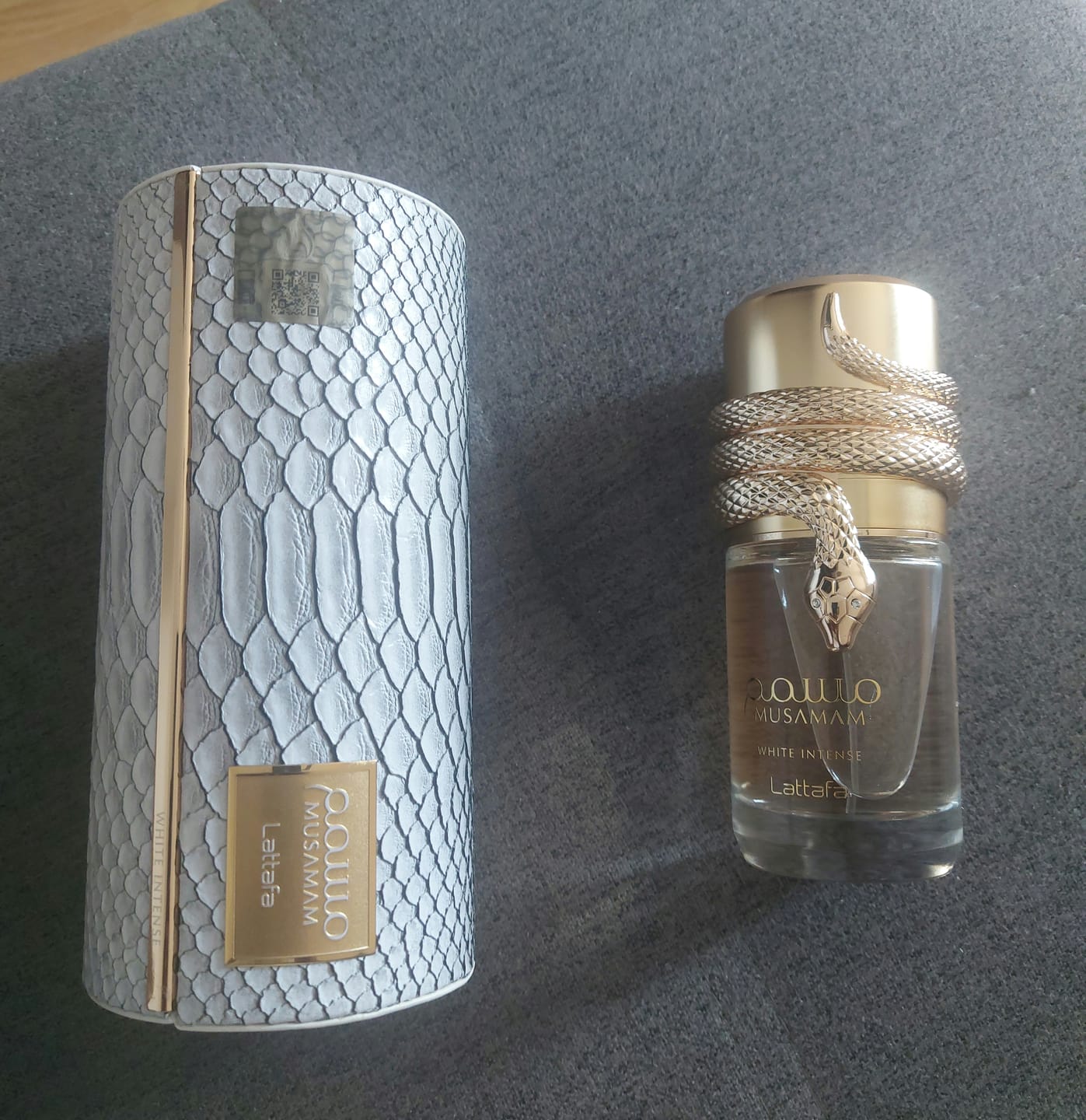 Customer photo review of PERFUME MUSAMAM WHITE INTENSE LATTAFA  - 100ML
