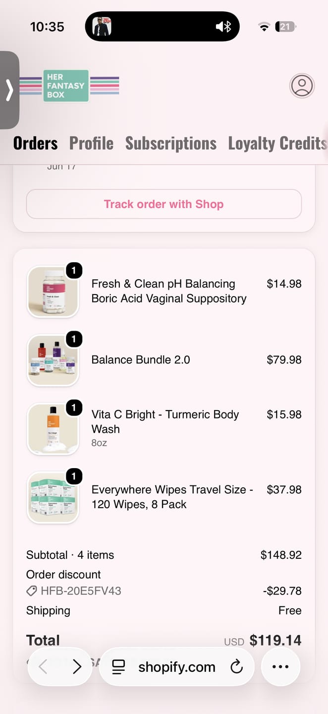 Customer photo review of Everywhere Wipes Travel Size - 120 Wipes, 8 Pack