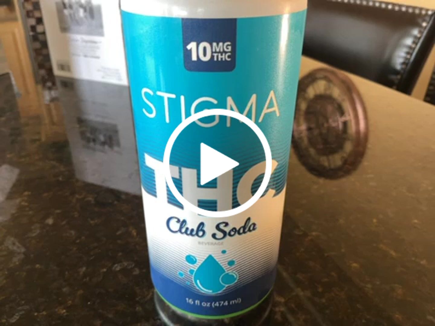 Customer video review of 10mg THC Club Soda (16oz)