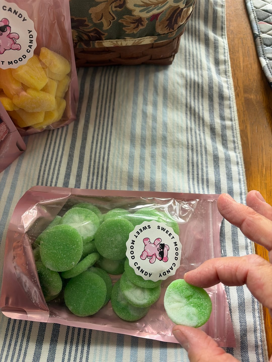 Customer photo review of Just Enough - Cucumber Lime Slices - 8oz