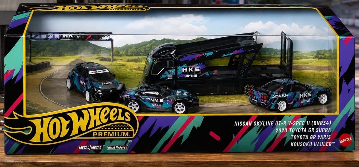 Customer photo review of (PRE-ORDER) Hot Wheels Premium 1:64 Car Culture 2026 Collectors Boxset Toyota