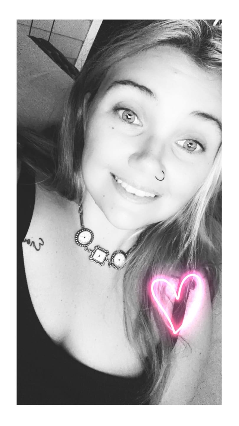Customer photo review of The Greta Necklace