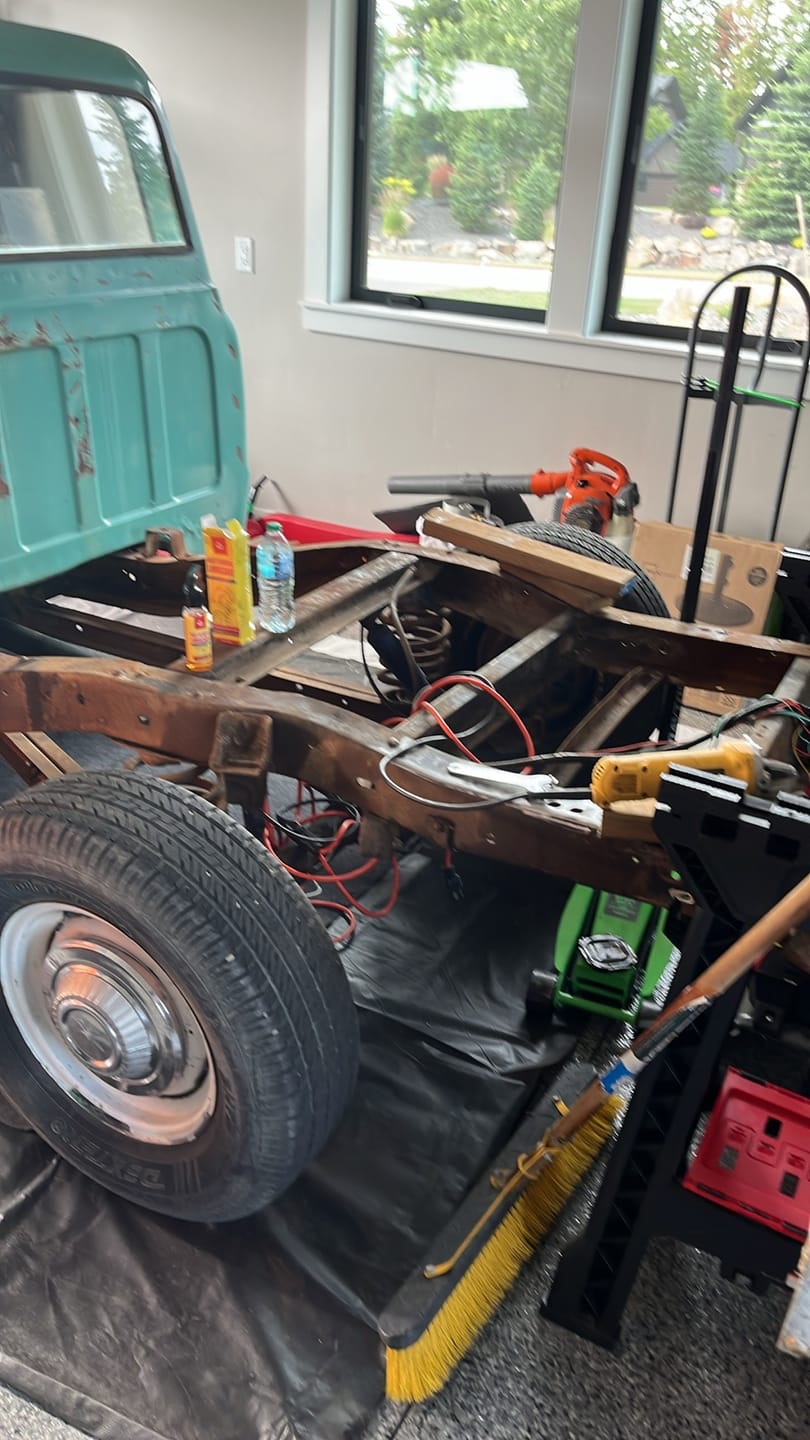 Customer photo review of Stripping Discs 4-1/2" Paint & Rust Removal Wheels for Angle Grinder, Clean and Remove Coatings, Scaling, Welds and Oxidation