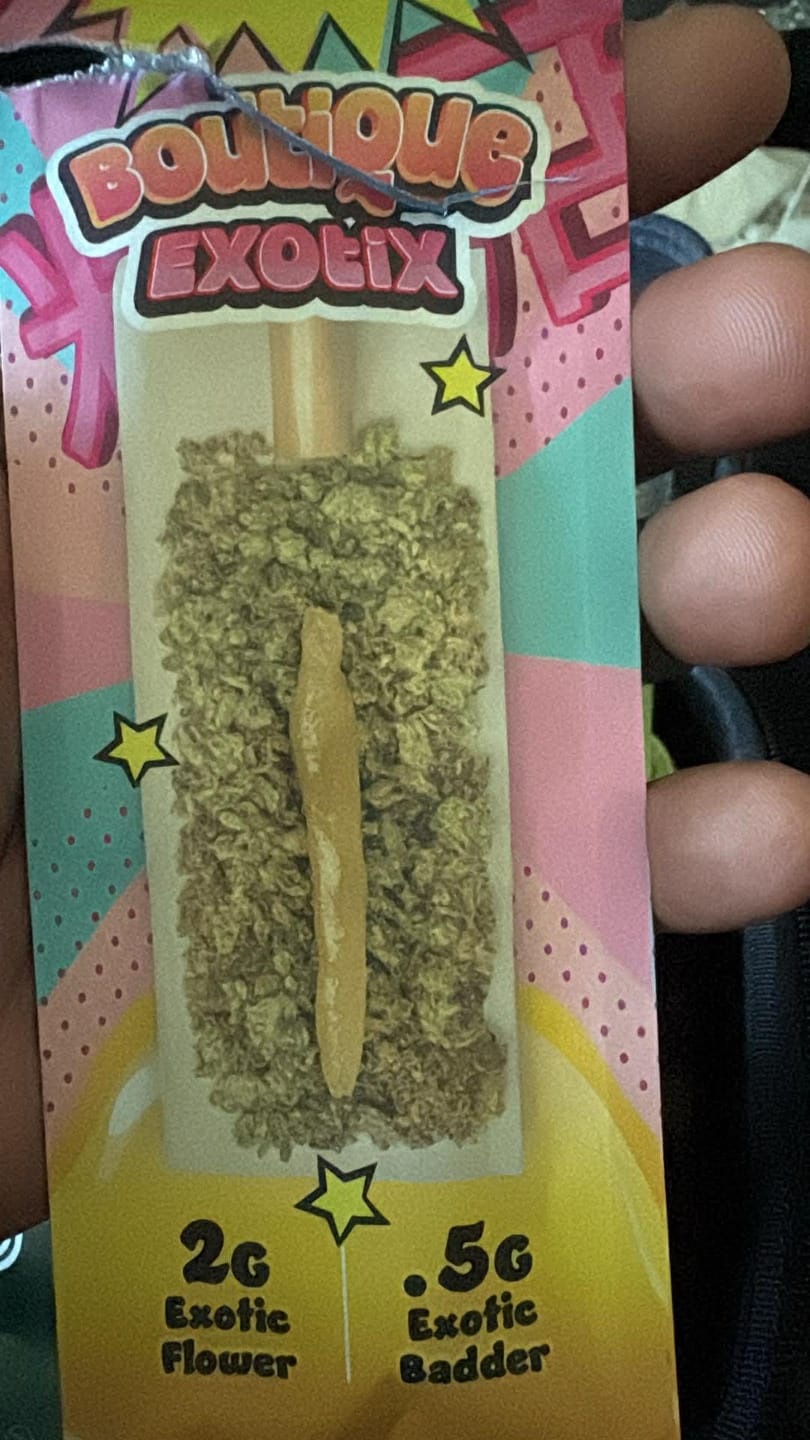 Customer photo review of Boutique Exotics - Jelly Roll - 2.5G Pre-Roll