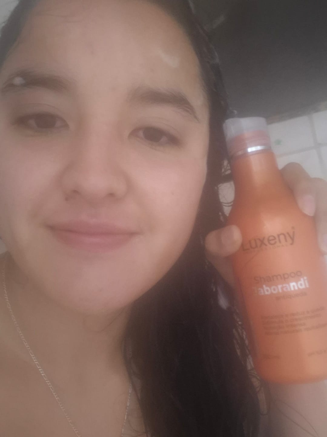 Customer photo review of Acondicionador Anticaída Jaborandi 300ml