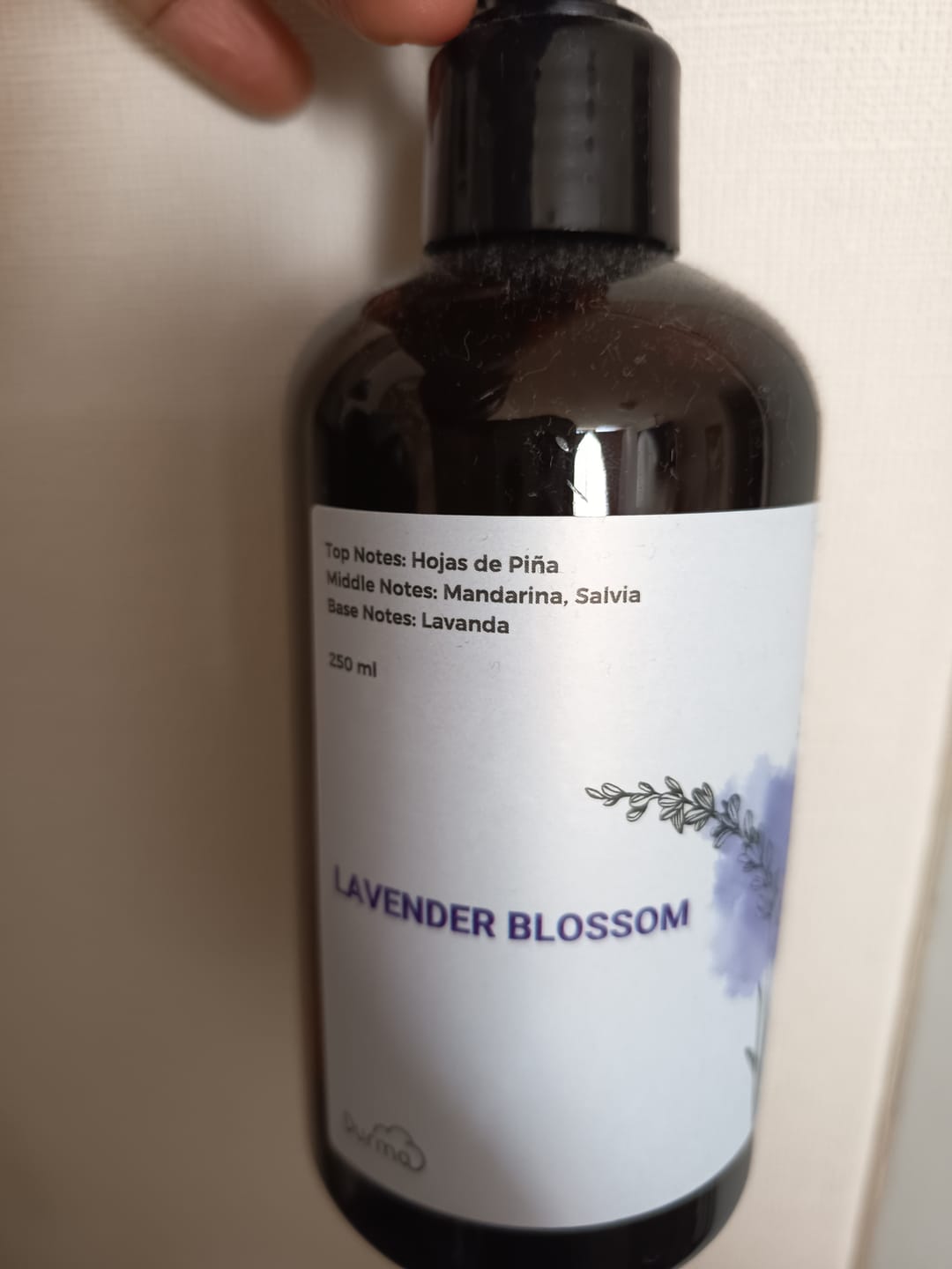 Customer photo review of Lavender Blossom - Bruma de Almohada para Sueño Profundo (250 ml)