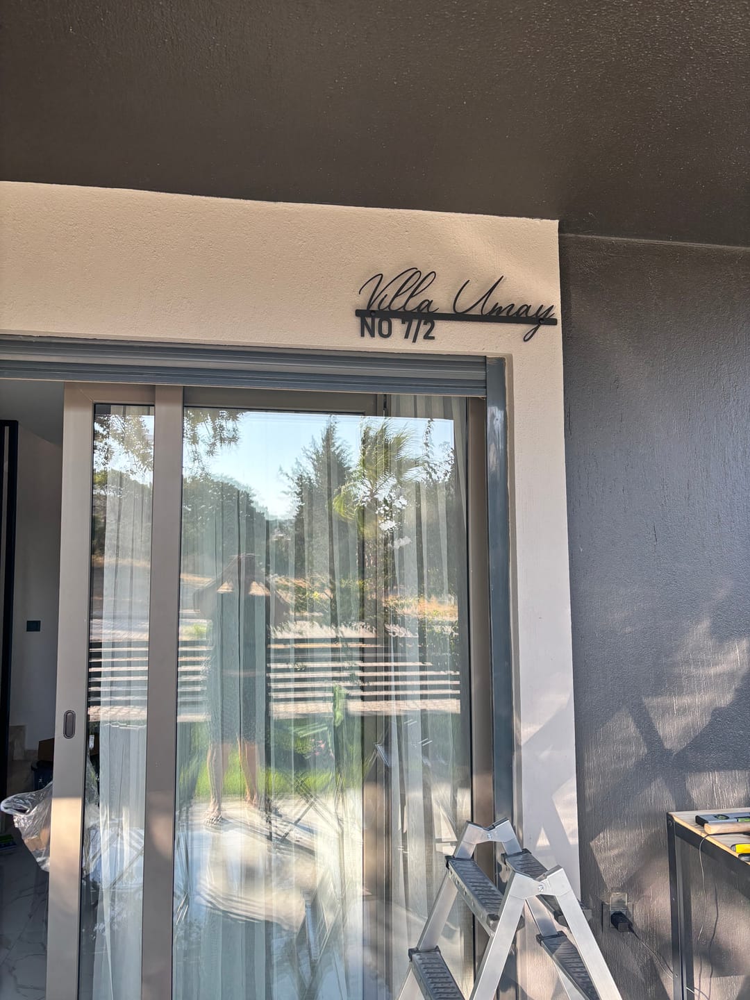 Customer photo review of Kişiye Özel Metal Aile İsimliği