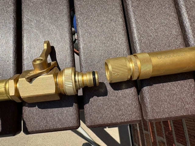 Customer photo review of Quick Connect Set