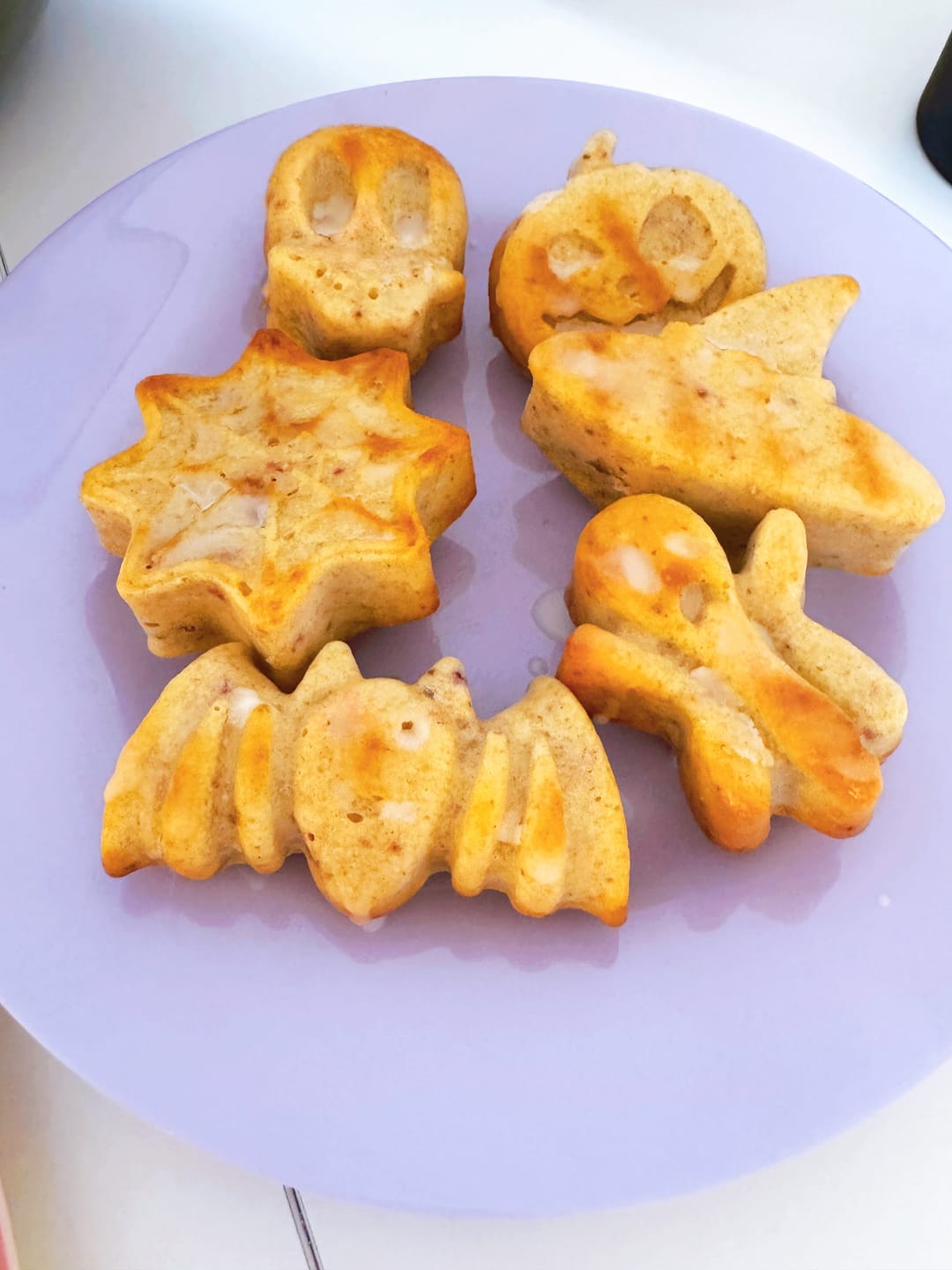 Customer photo review of Halloween Silikon Backformen mit Kürbis, Geist & Co.