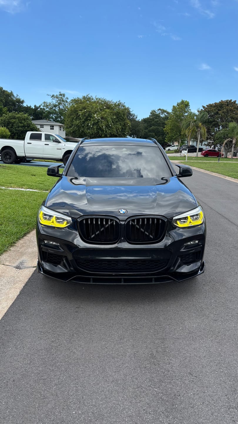 Customer photo review of BMW F97 X3M F98 X4M / G01 X3 G02 X4 CSL YELLOW DRL KIT