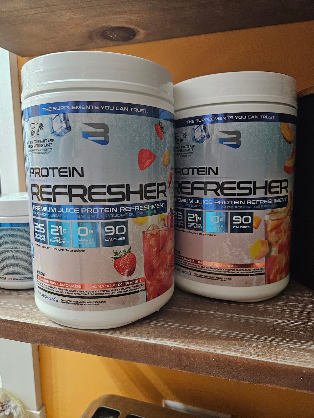 Customer photo review of Believe - Protein Refresher - 665g
