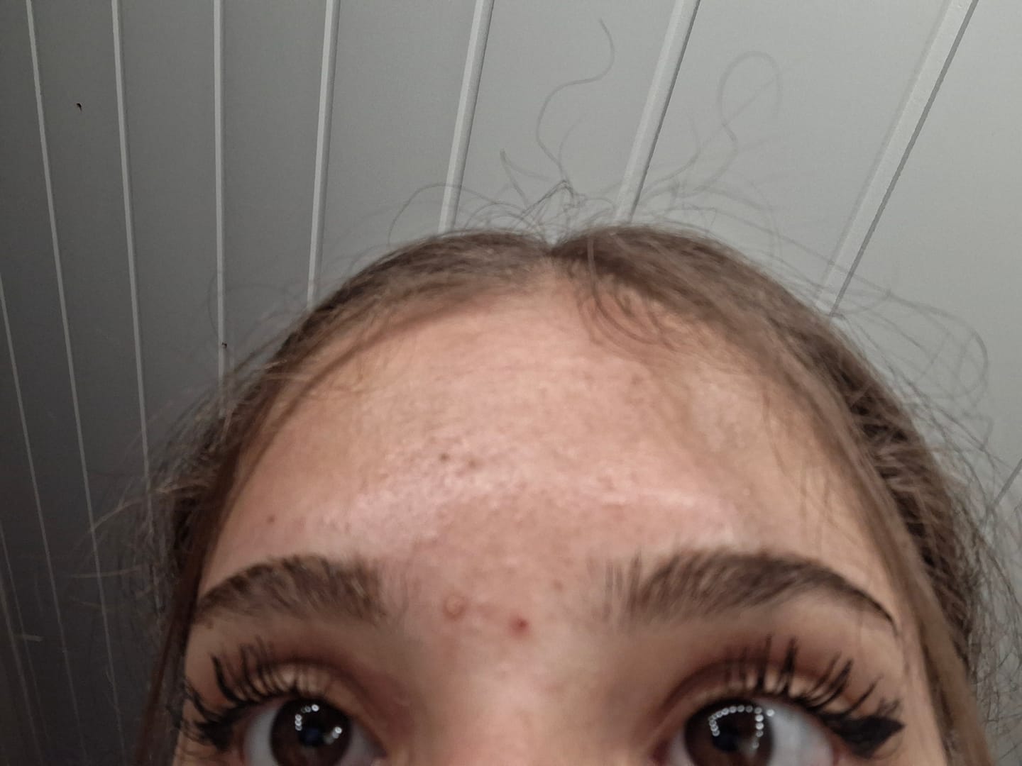 Customer photo review of LASH GROWTH SERUM