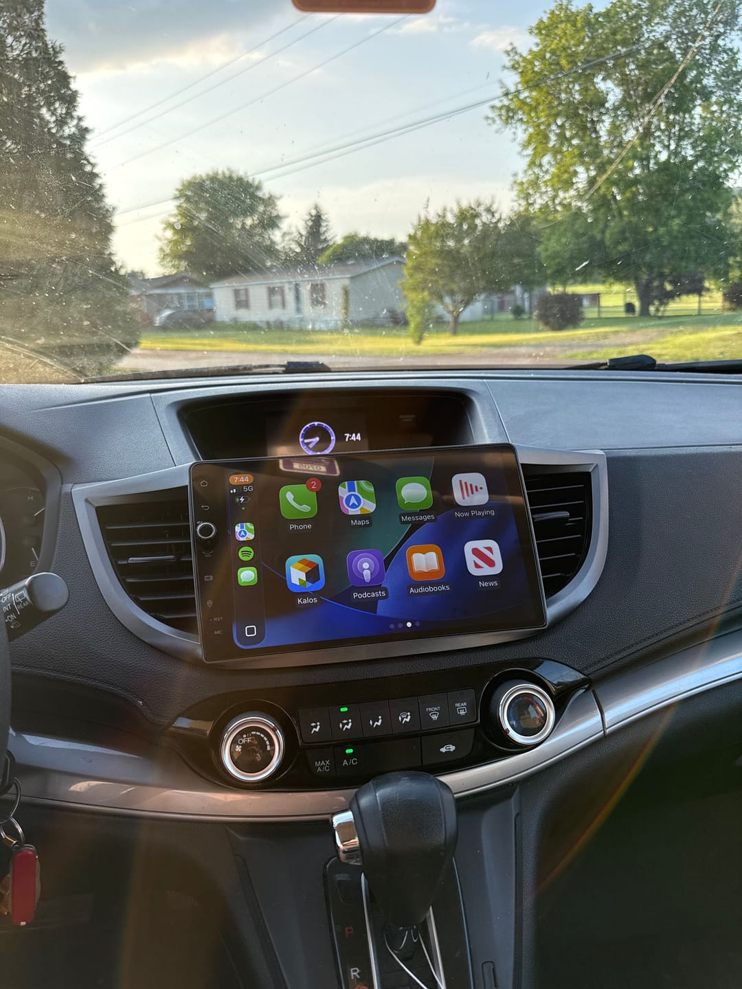 Customer photo review of Honda CRV 2012-2016 — Premium 10.1” CarPlay & Android Auto Head Unit