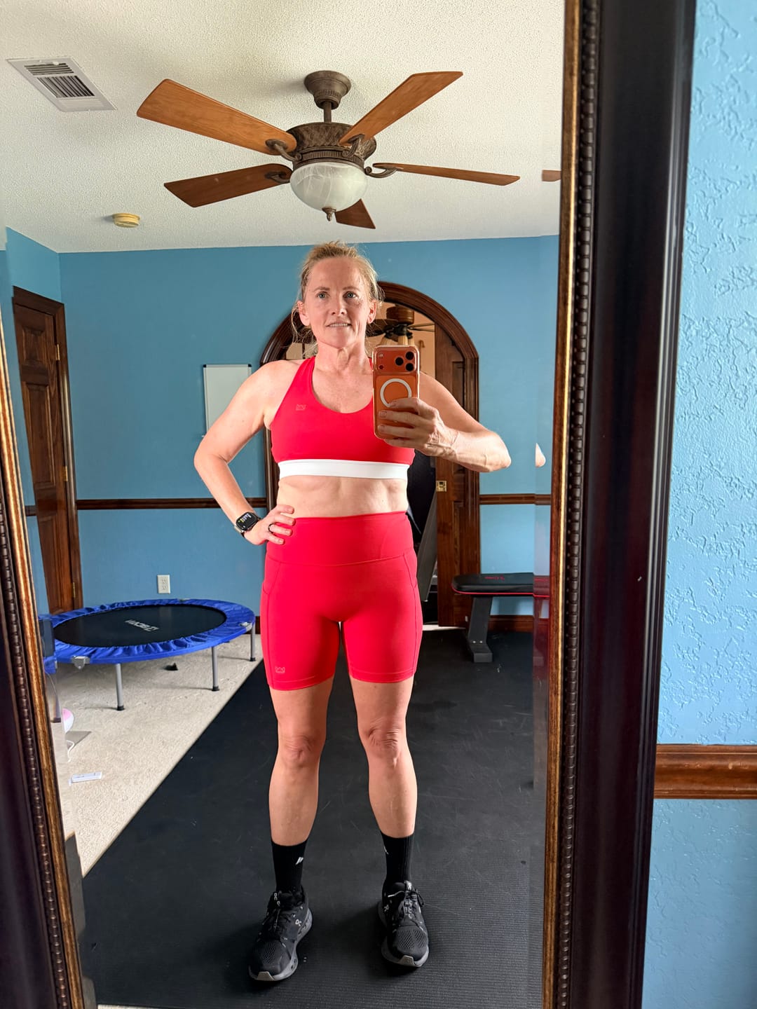 Customer photo review of BOLD Criss-Cross Sports Bra