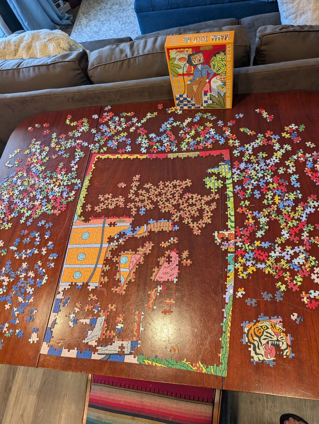 Customer photo review of Mama Told Me | 1000 Piece Puzzle