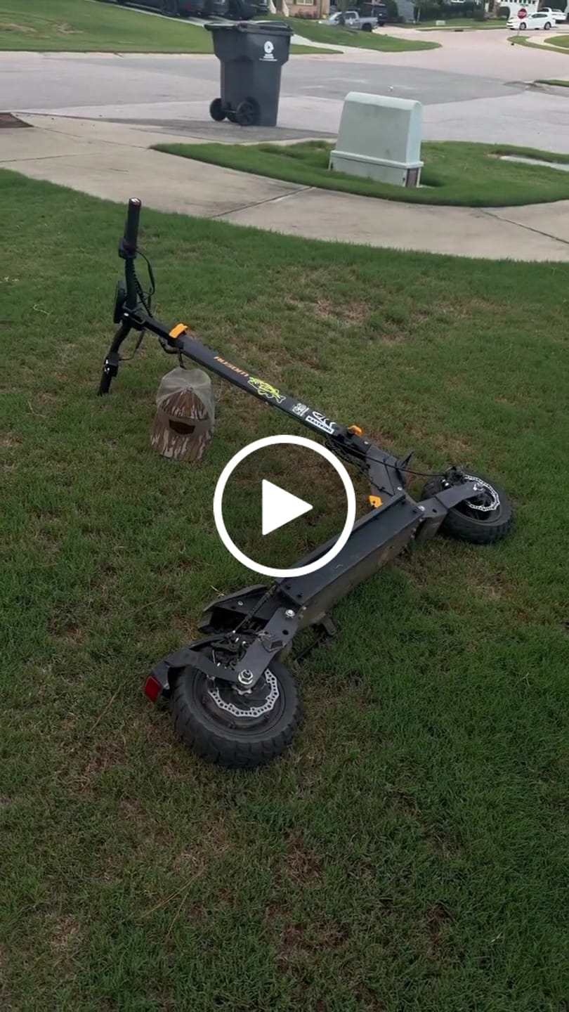 Customer video review of Ausom L1 Electric Scooter