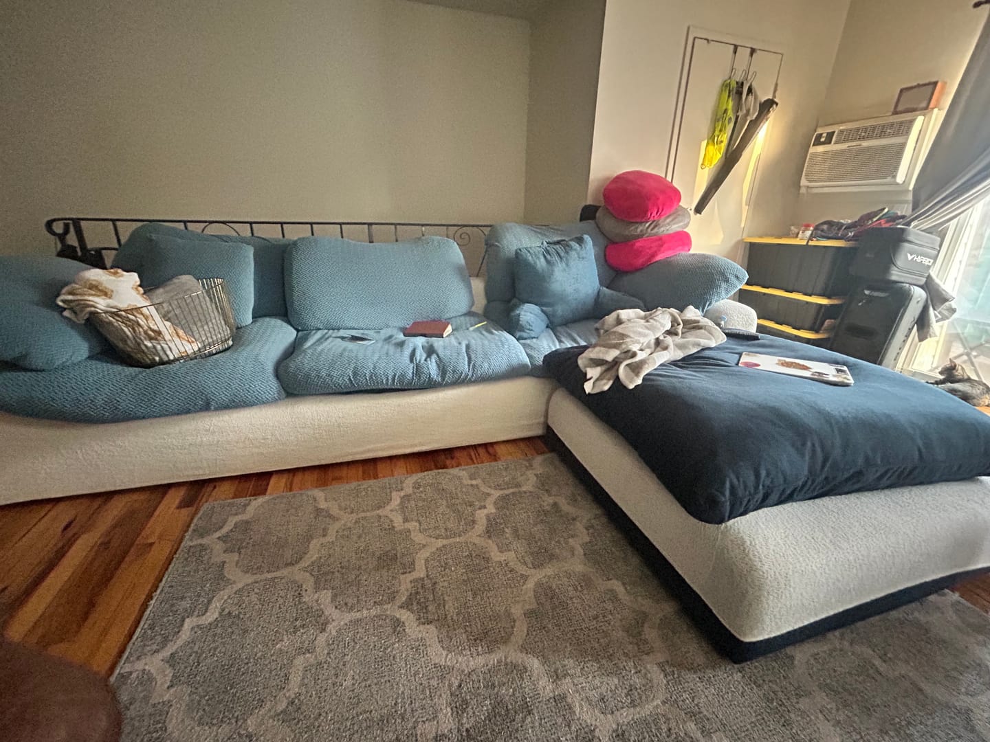 Customer photo review of Dog Proof Cushion Covers