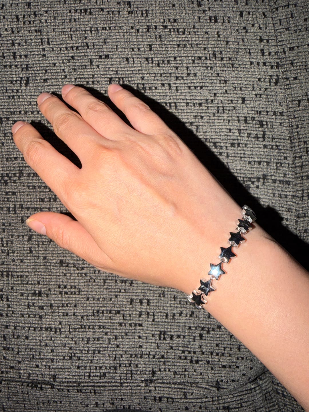 Customer photo review of Pulsera Star Plata