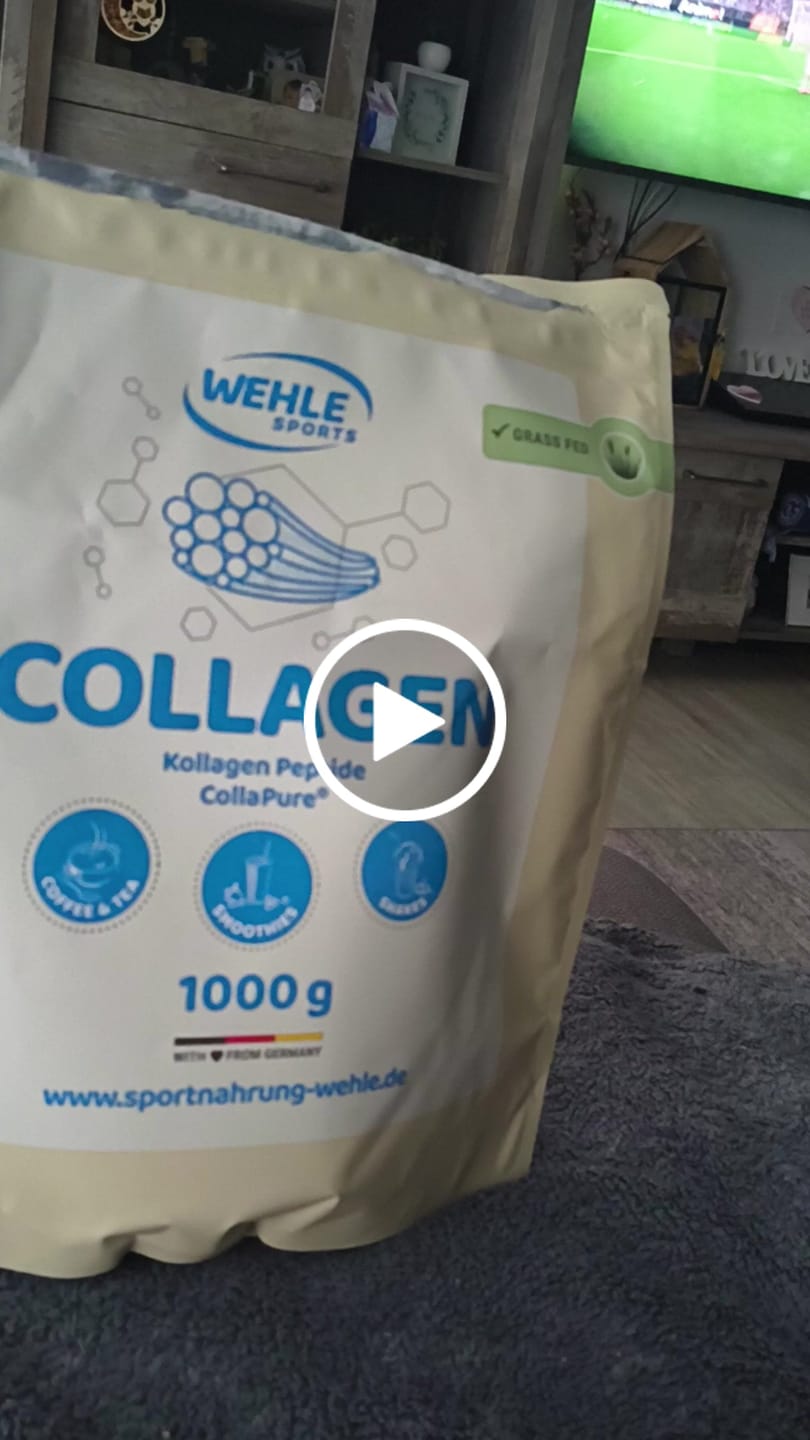 Customer video review of Wehle Collagen Matrix 360° Bestandskunden Angebot