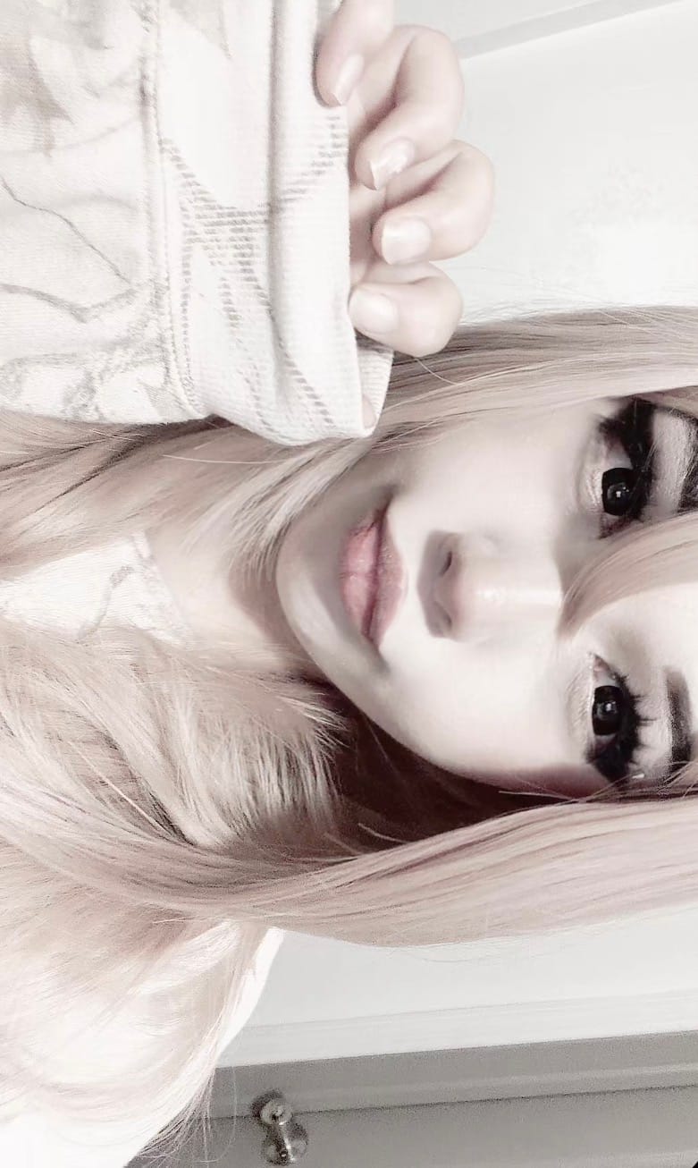 Customer photo review of Halloween black block Prescription Colored Contact Lenses