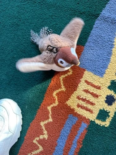 Customer photo review of Motion-Activated Flapping Bird Cat Toy