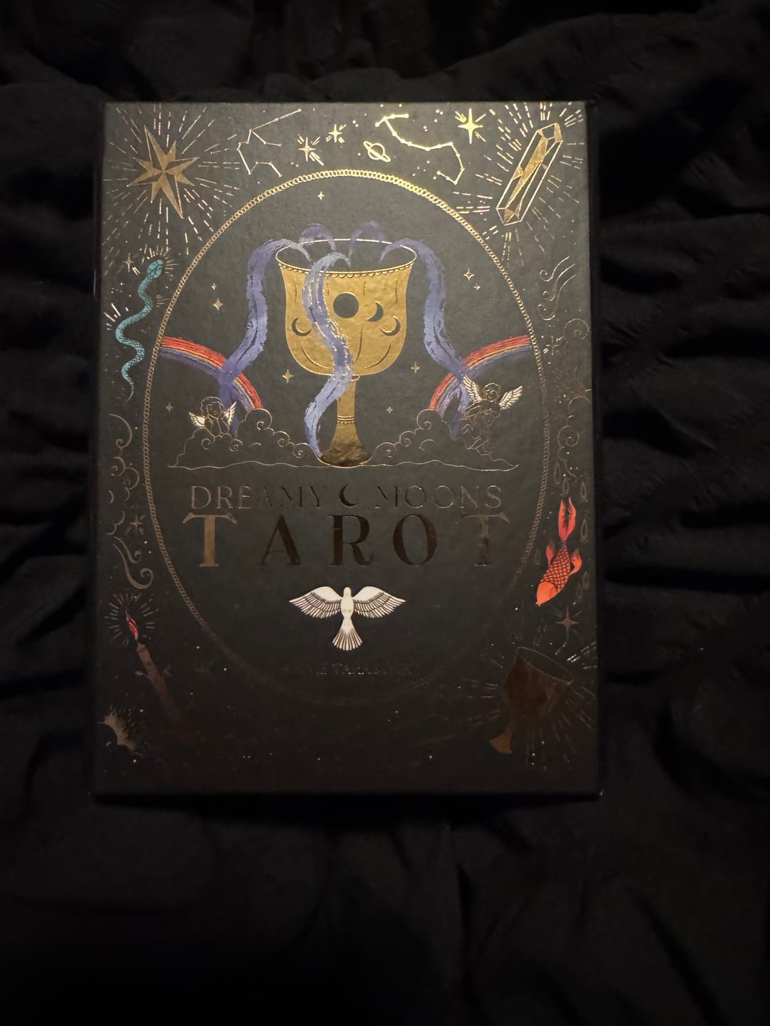 Customer photo review of Dreamy Moons Tarot