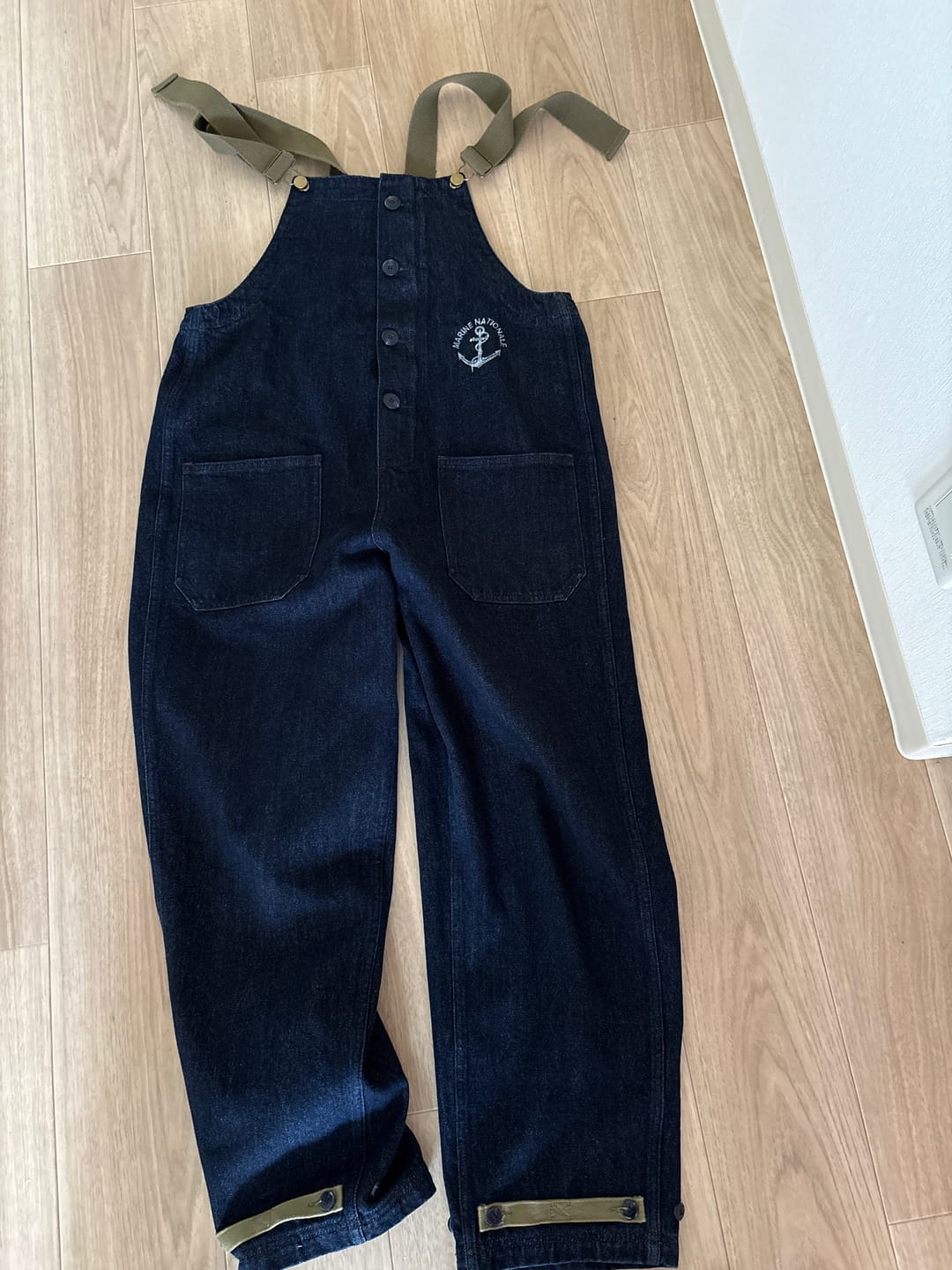 Customer photo review of アメリカンレトロ海軍デッキオーバーオール　デニム