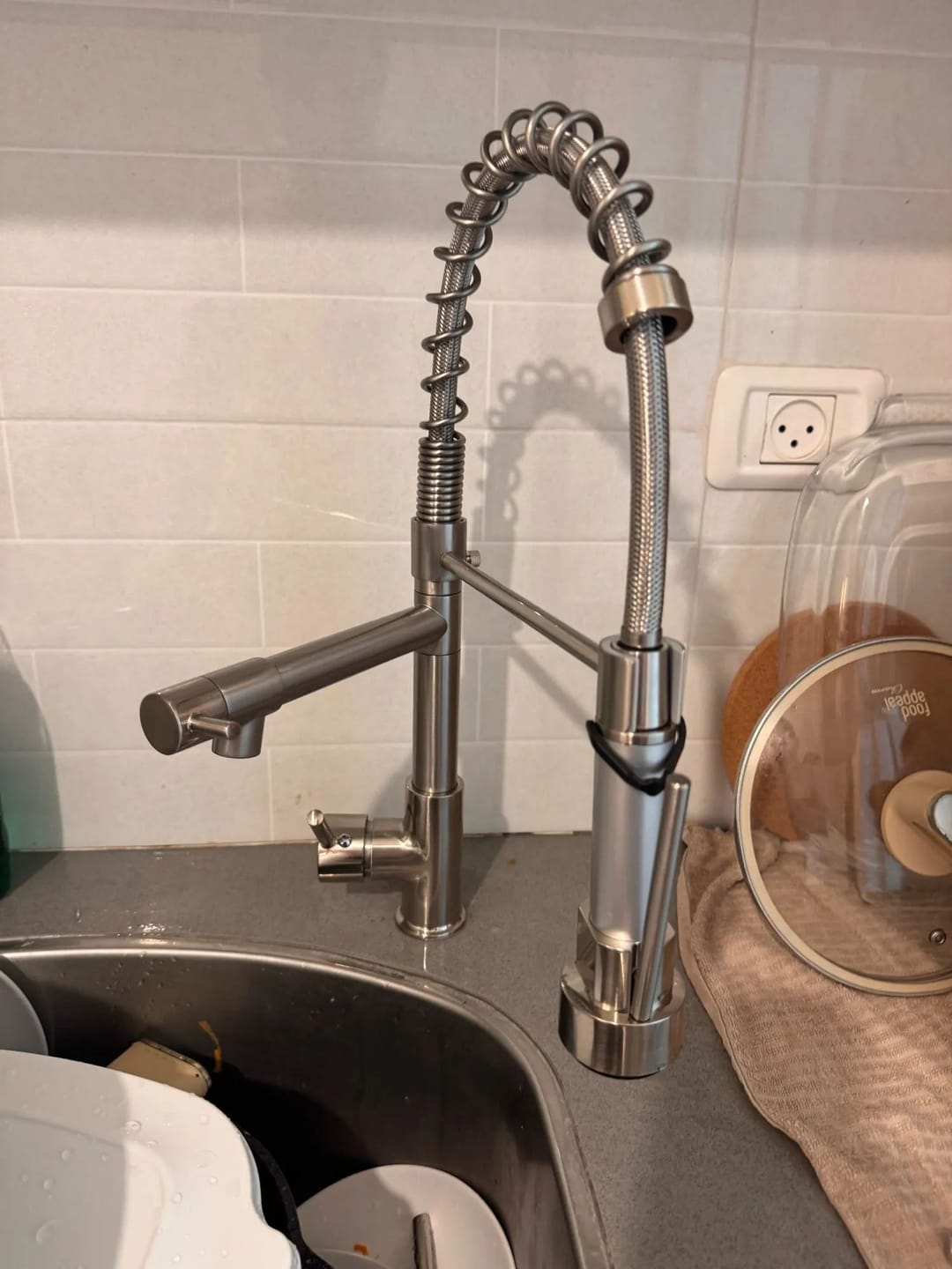 Customer photo review of Torneira Para Cozinha Gourmet Monocomando Royal Chef
