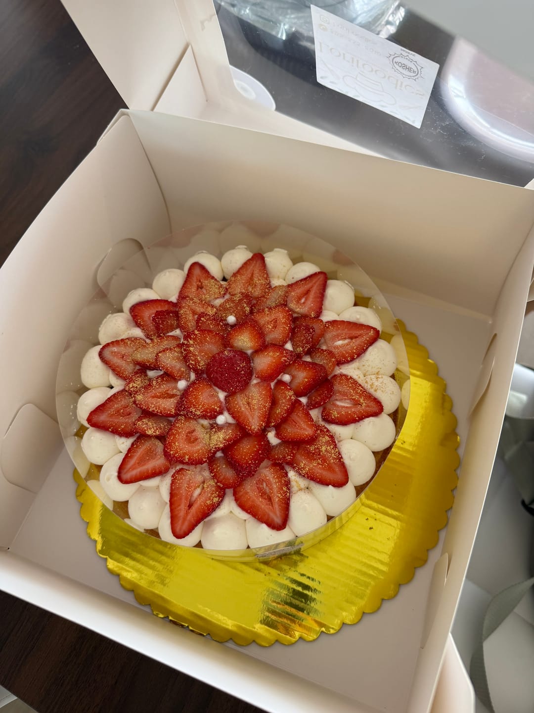 Customer photo review of Strawberry Shortcake-Dairy/Pareve