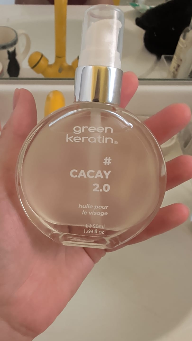Customer photo review of Cacay 2.0 - Huile pour le Visage