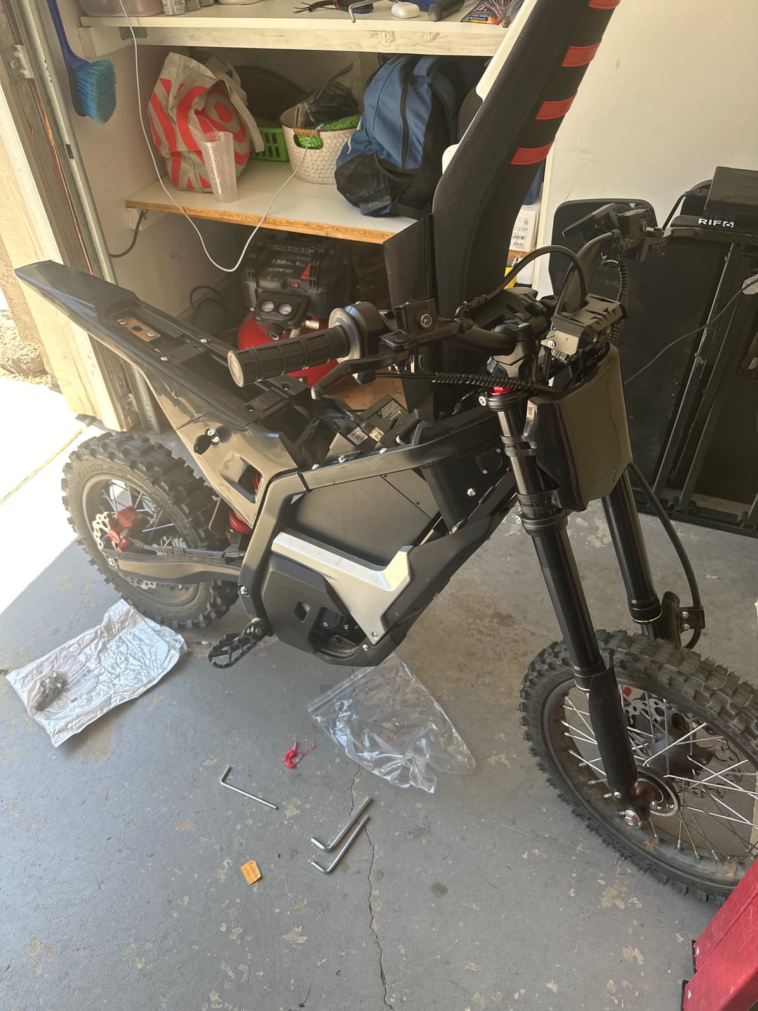Customer photo review of T500-V58 Electric Dirt Bike