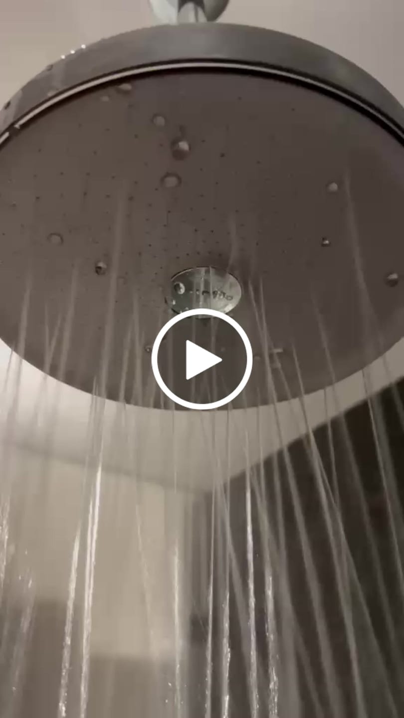 Customer video review of Ducha Purificadora Aguacero