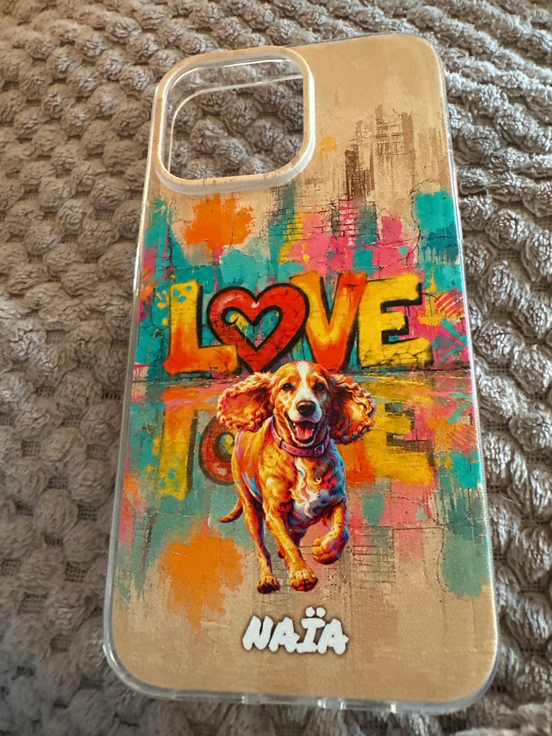 Customer photo review of Streetart - Coque de téléphone personnalisée