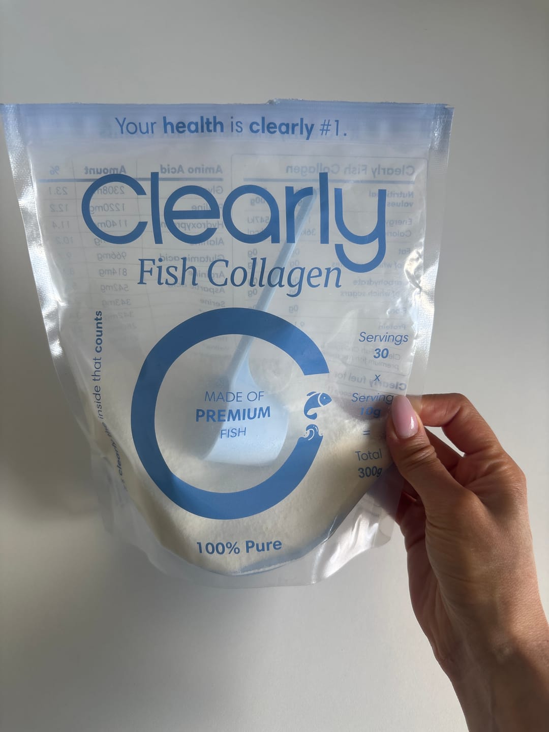 Customer photo review of Fish Collagen