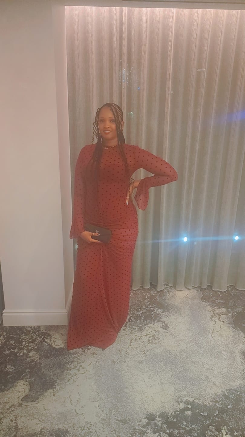 Customer photo review of "CHERRY ON TOP" MAXI DRESS