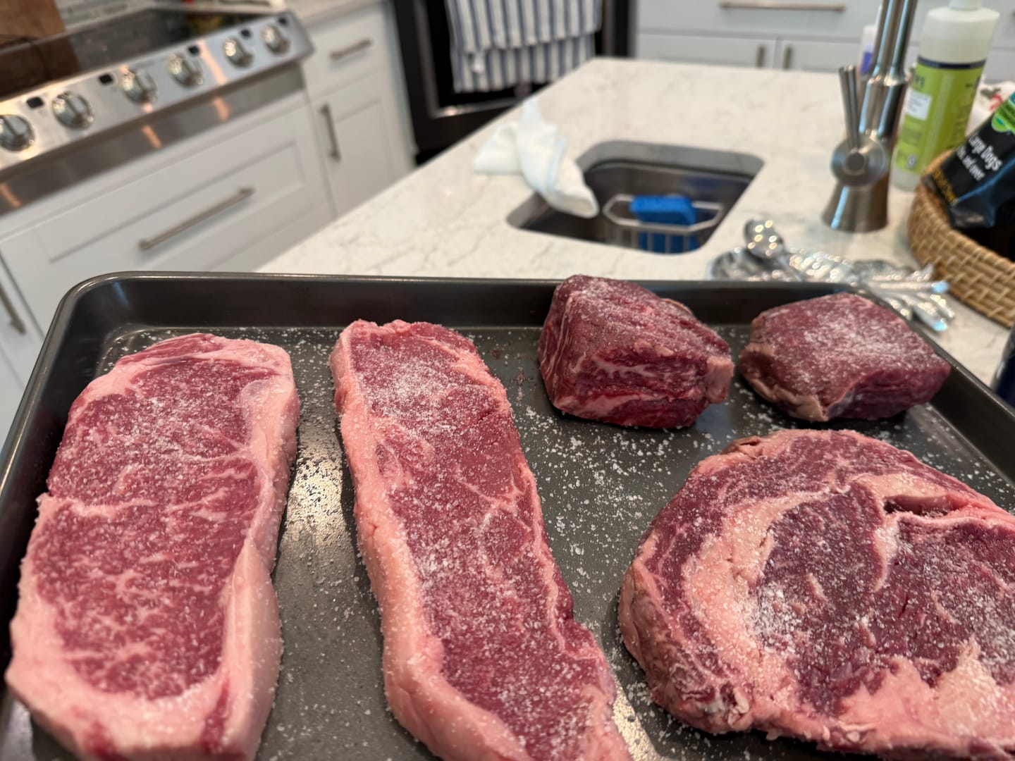 Customer photo review of The NEW "TRY-IT" Box [13lbs of Premium Farm-Raised Beef & Chicken] 10 solid meals