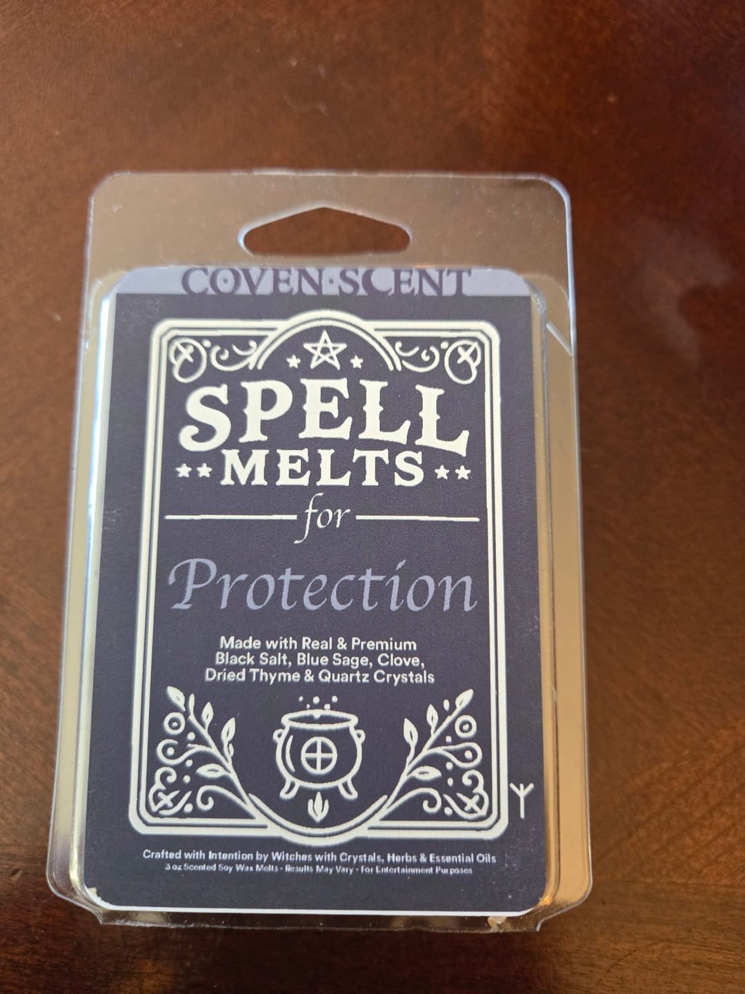 Customer photo review of Spell Melts for Protection Wax Melts