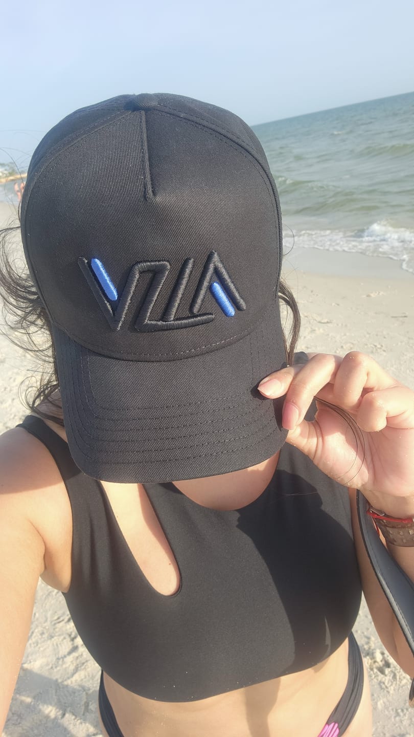 Customer photo review of VZLA 3D Frame Cap - Black Indigo