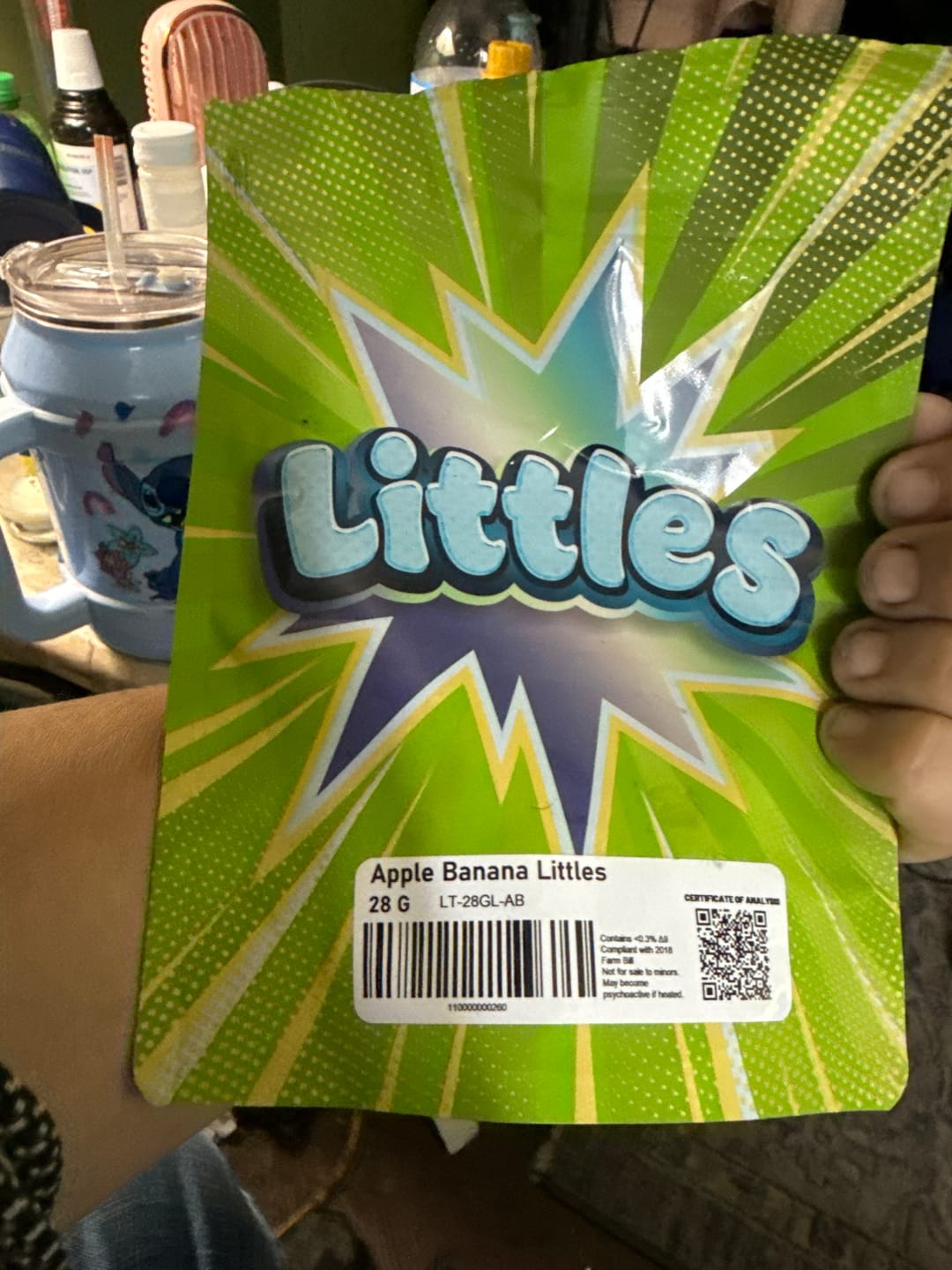 Customer photo review of LITTLES BRAND - Apple Banana - 28 Grams Littles - Hybrid