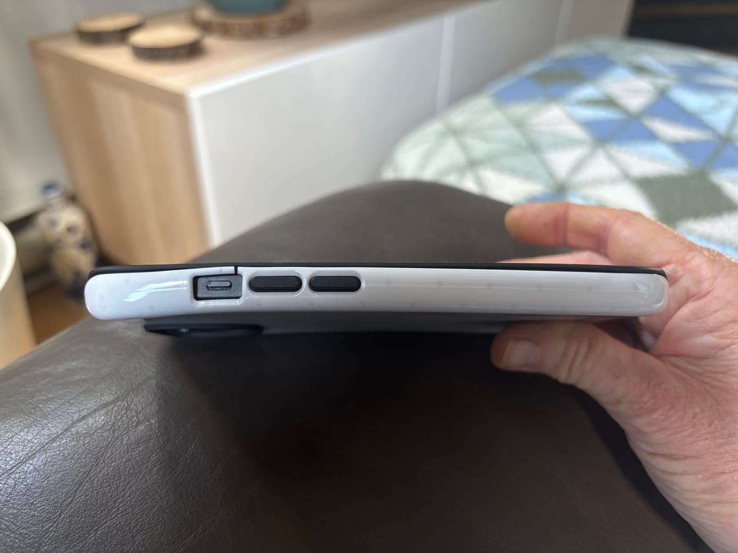 Customer photo review of Ditsy White