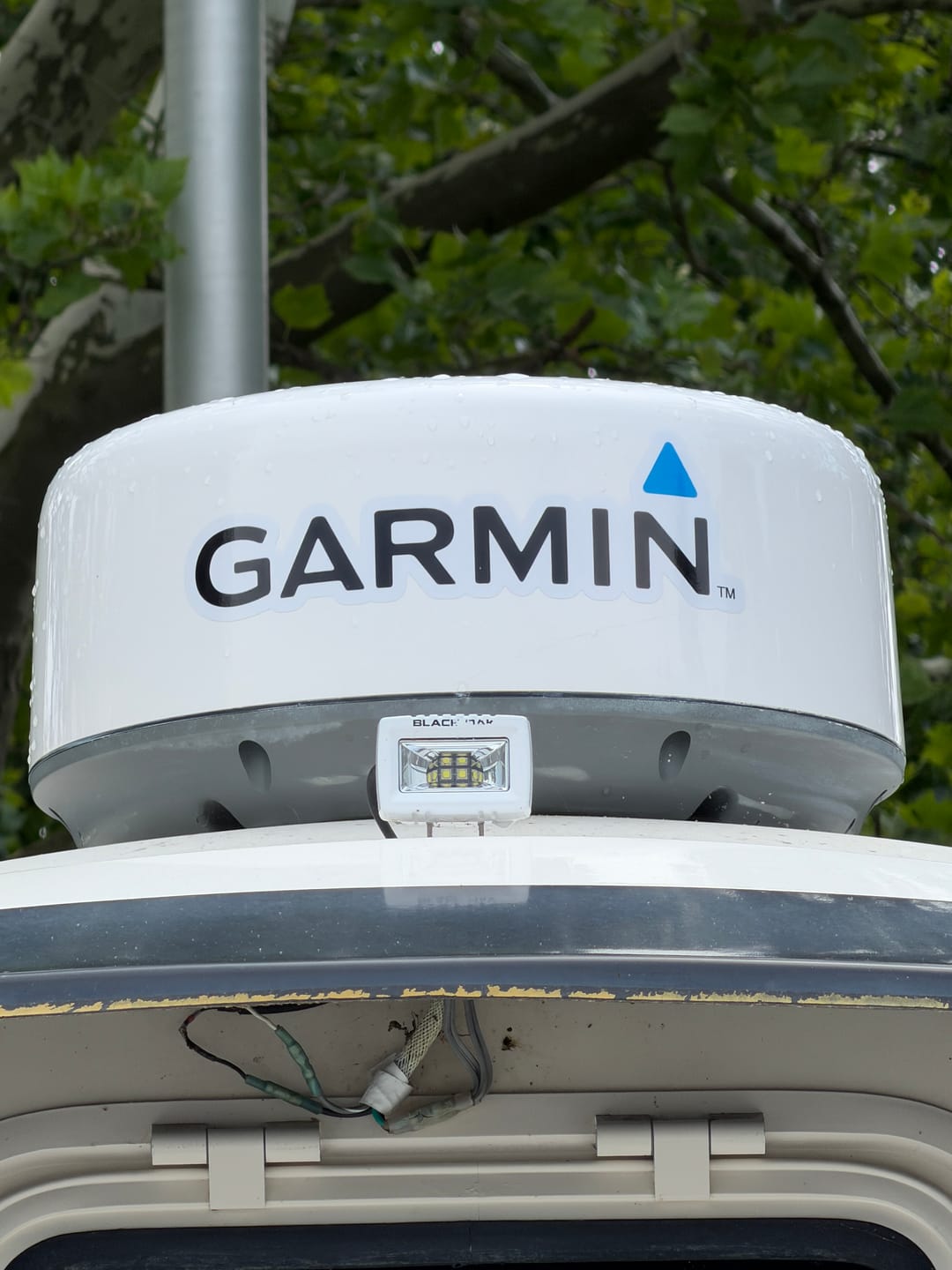 Customer photo review of Garmin Vinyl Decal