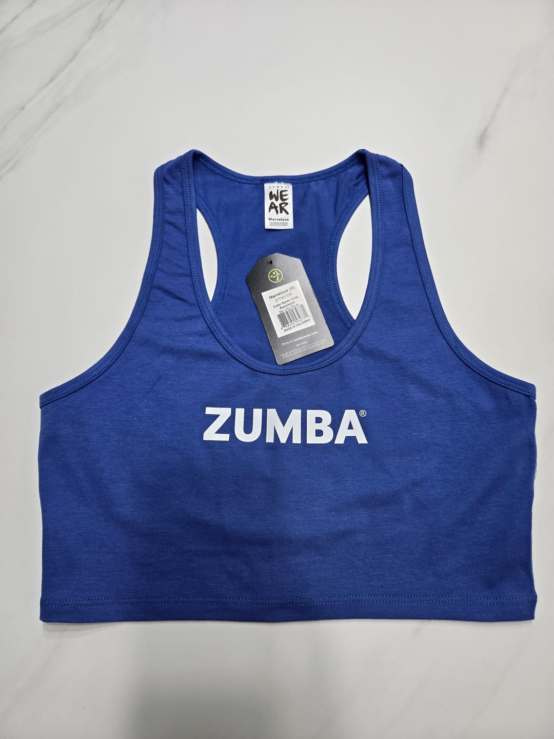 Customer photo review of Color Spree Crop Racerback