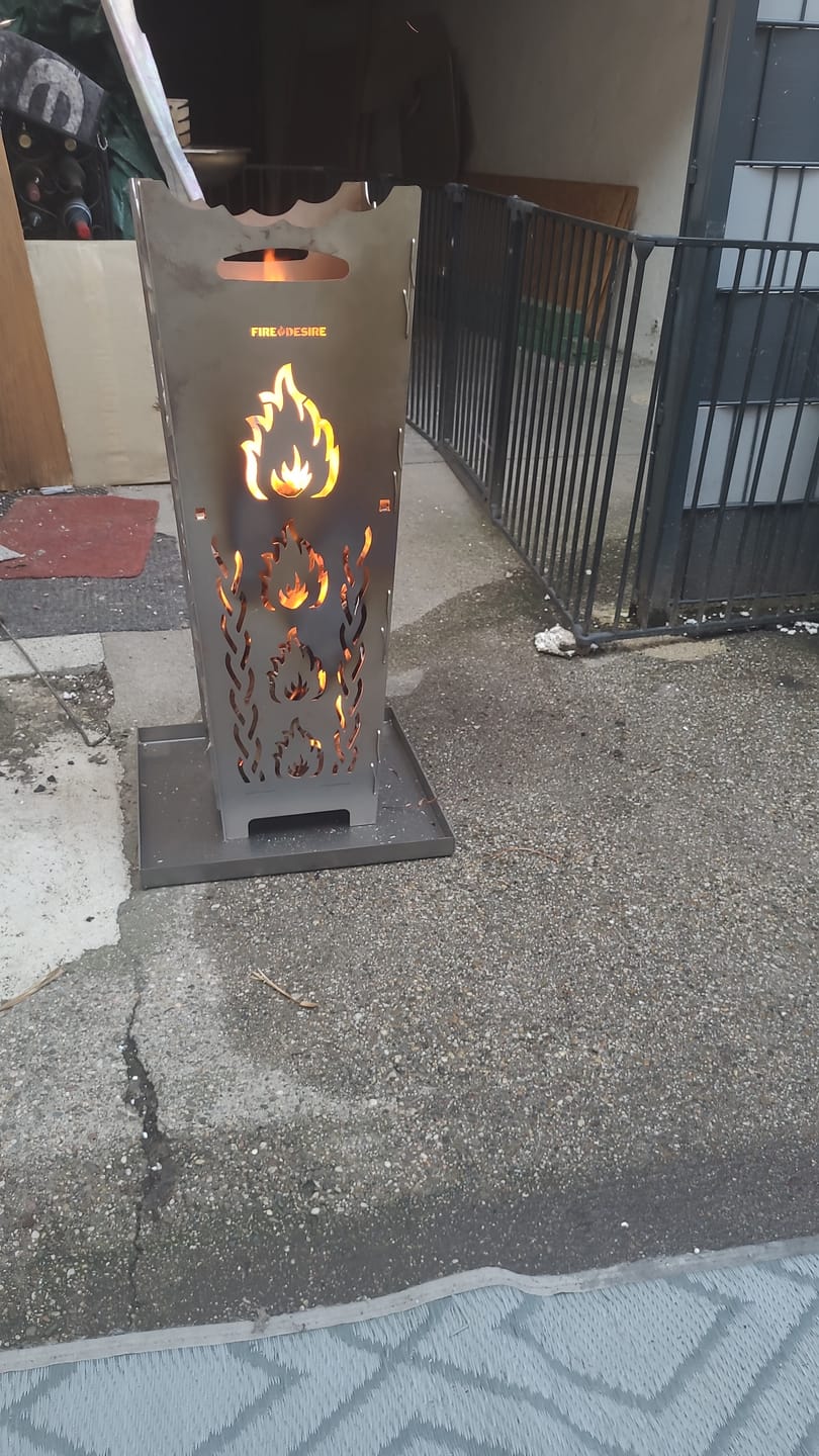 Customer photo review of Zubehör Zwischenboden für Feuerkorb (zum Nachrüsten)