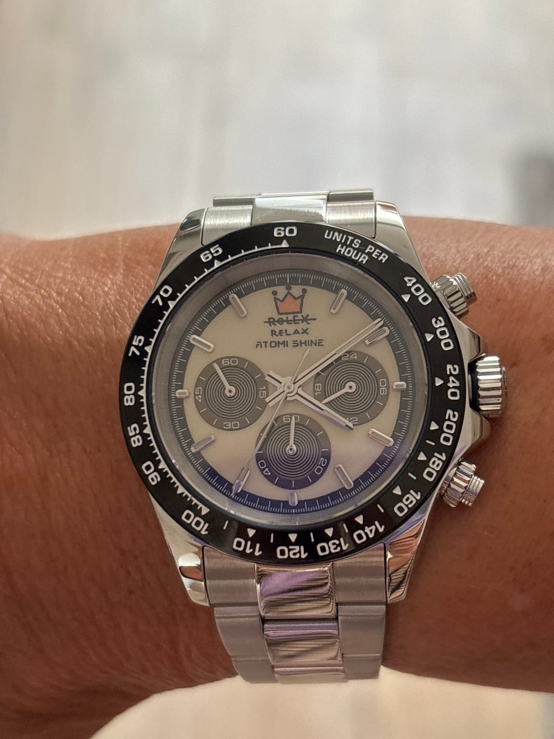 Customer photo review of VELOCIREX CLASSIC WATCH