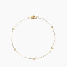 Customer photo review of Crystal Chain Anklet