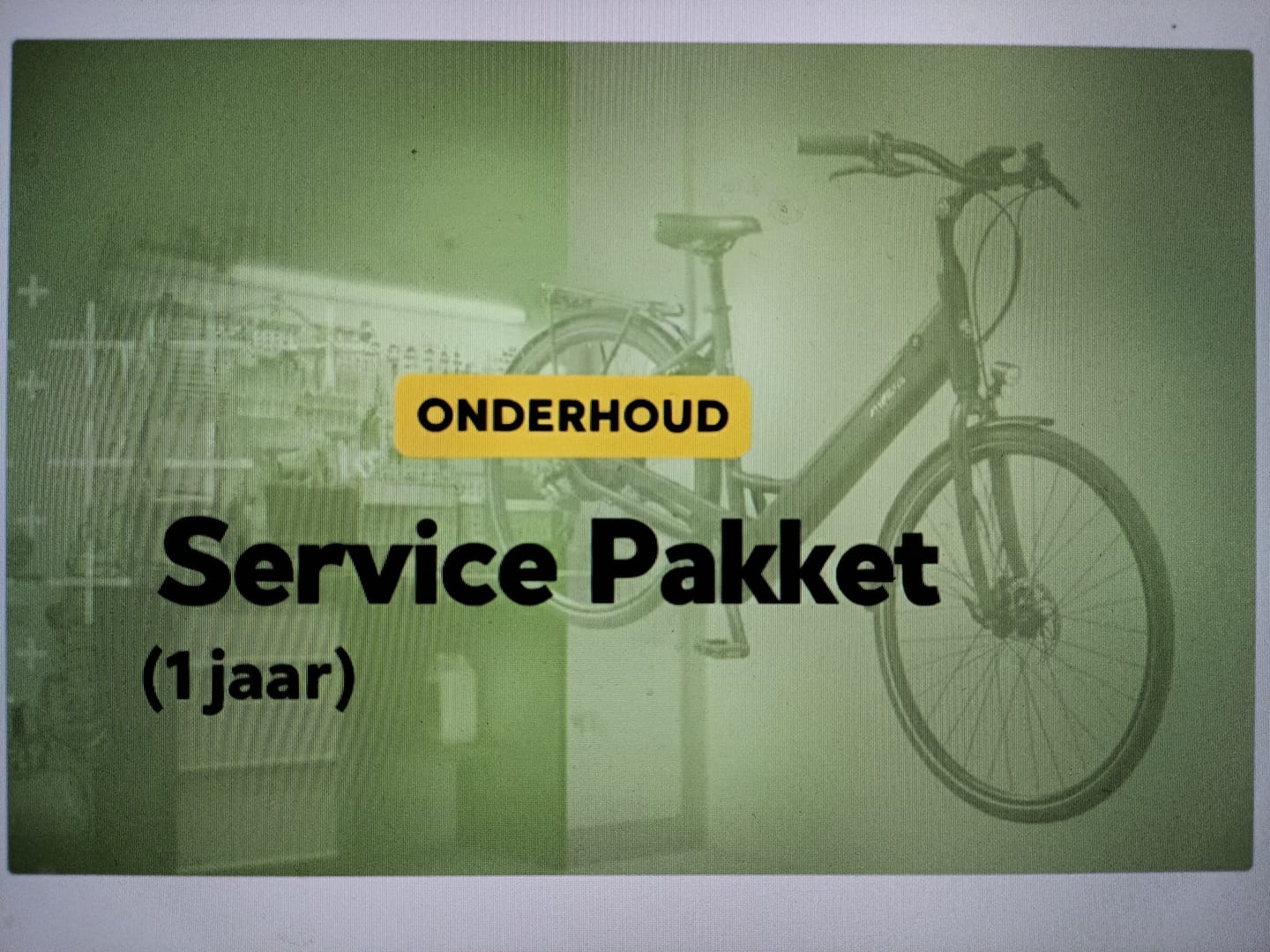 Customer photo review of Service pakket (1 jaar)