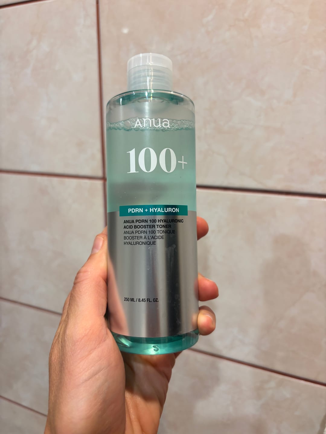 Customer photo review of Intensīvi mitrinošs PDRN toniks Anua PDRN 100 Hyaluronic Acid Booster Toner