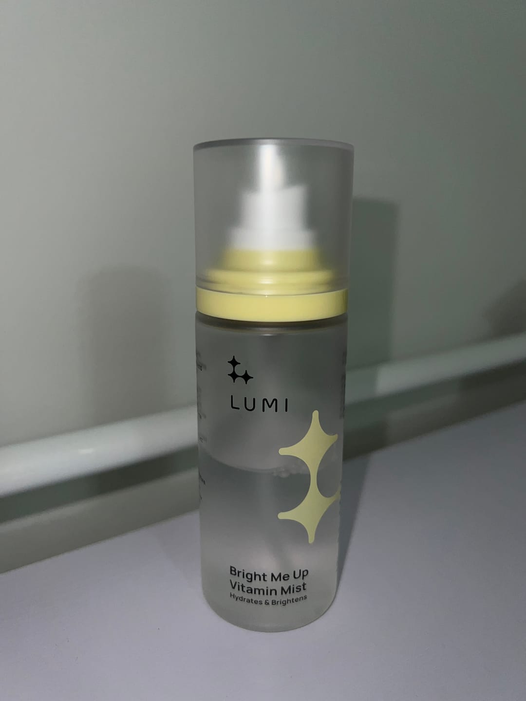 Customer photo review of Bright Me Up Vitamin Mist